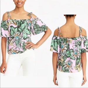 J. Crew Tropical Top